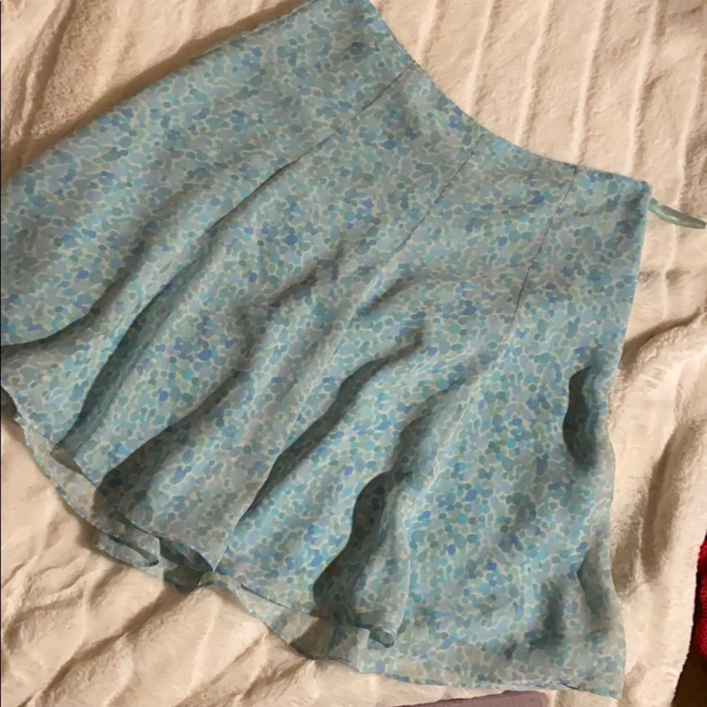 EXPRESS | shift mini skirt with side zipper
